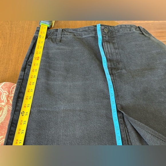 NWT J.Crew Black Denim Skirt SZ 32 (14) - Picture 14 of 16